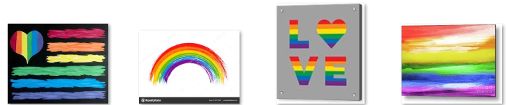 pride flags