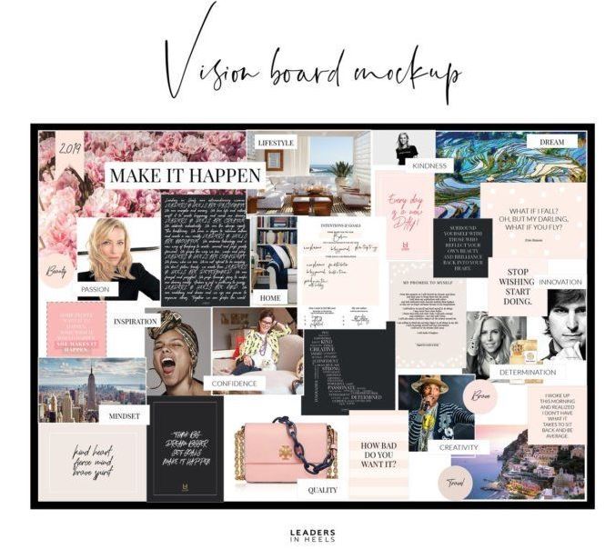 vision board