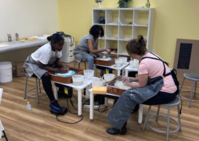 wheel throwing class