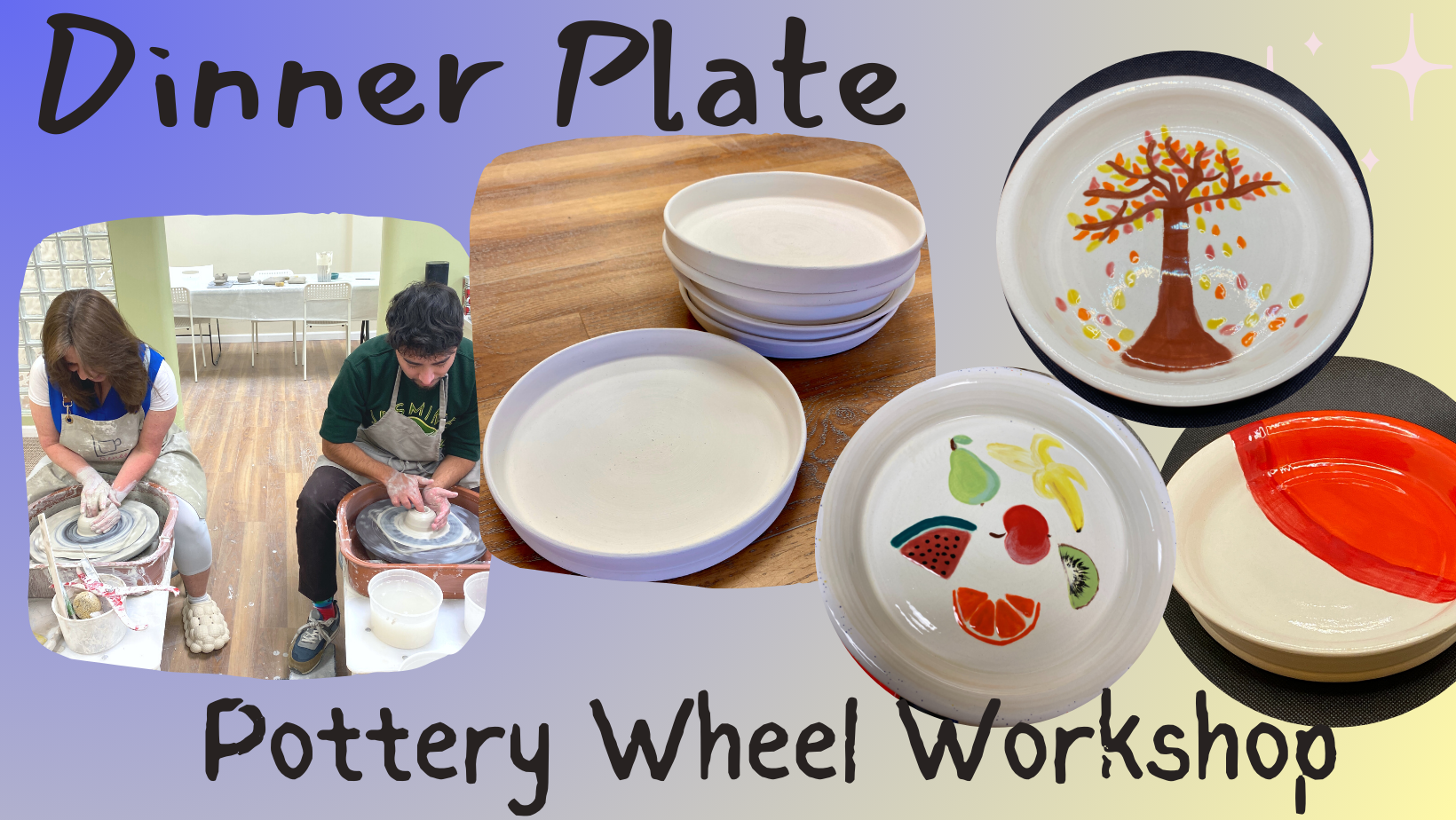 The Easiest Way to Make Plates! // How to make ceramic plates