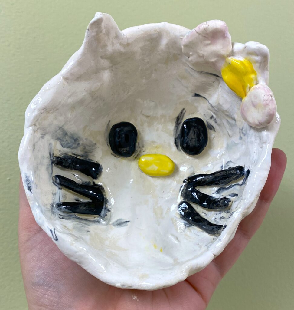 hello kitty animal snack bowl