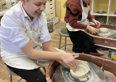 pottery wheel spinning wheel clay wheel ghost